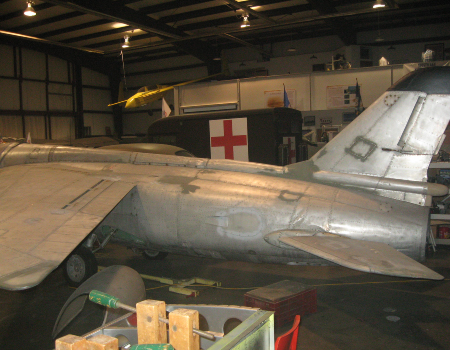 restoration of airplane