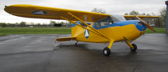 yellow airplane